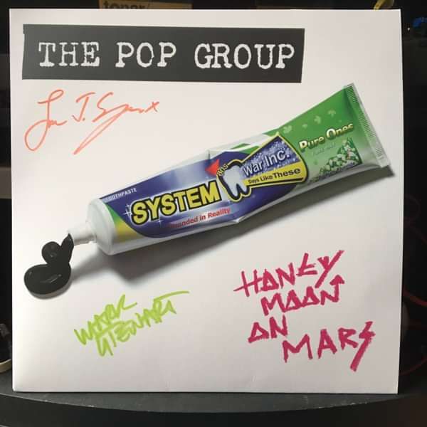 Honeymoon On Mars (180g Black Vinyl + Giant Poster) (SIGNED) - The Pop Group