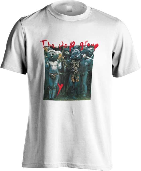 Y Short Sleeve White T-Shirt - The Pop Group