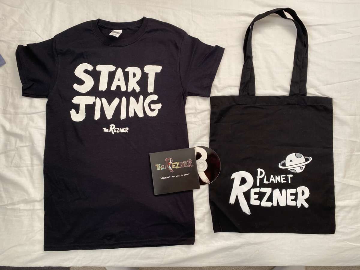EP + T-SHIRT + TOTE BAG BUNDLE! (**SOLD OUT**) - The Rezner