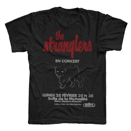 Feline French Concert T-Shirt - The Stranglers