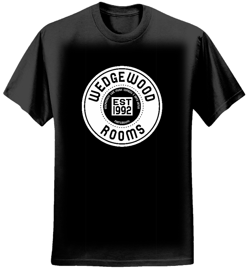 25th Anniversary - TShirt (Black) - The Wedgewood Rooms