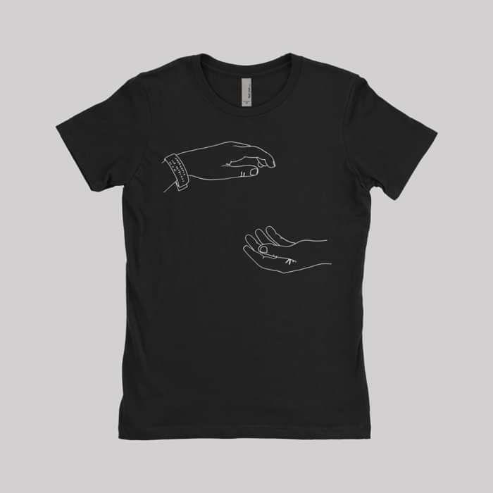 Hospice 10 Year Anniversary Tour T-Shirt Women's Black - The Antlers
