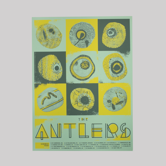 Summer Tour Poster - The Antlers