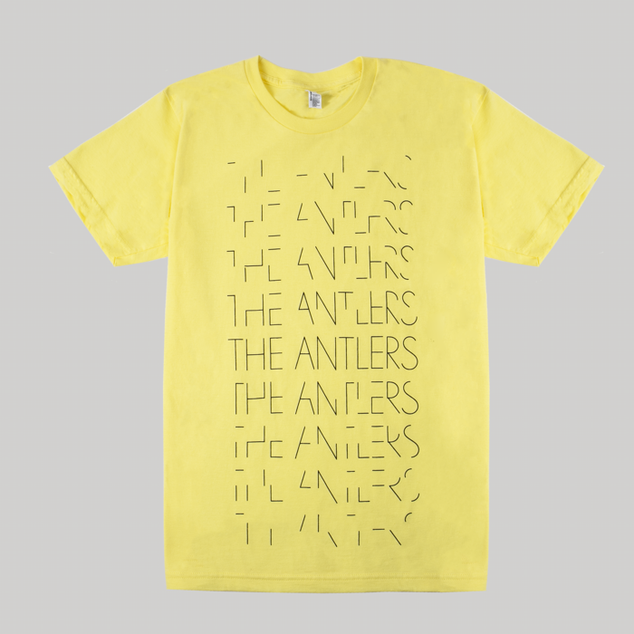 The Antlers T-Shirt Yellow - The Antlers