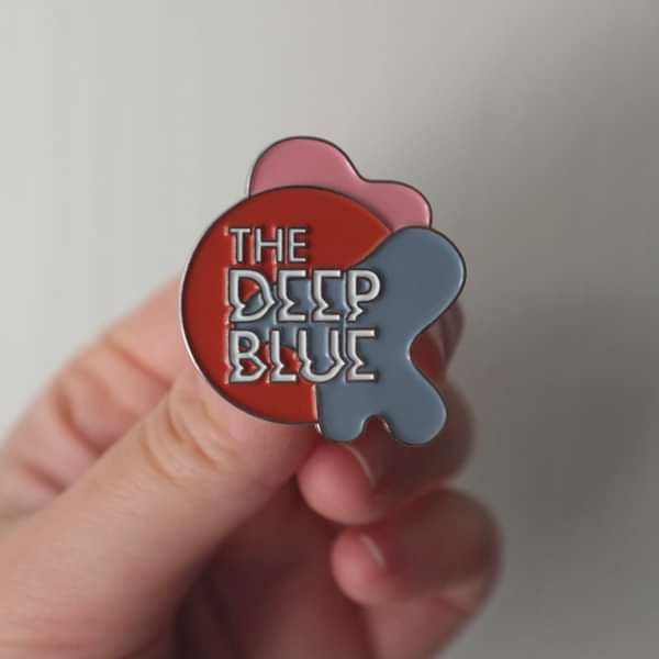 Pin Badge - THE DEEP BLUE
