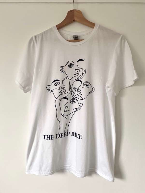 White T-shirt 2022 - THE DEEP BLUE