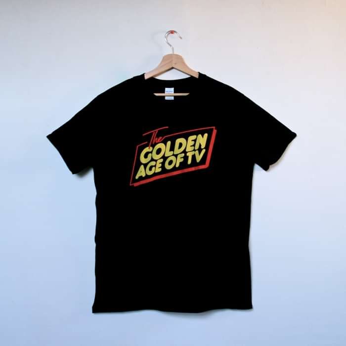 TGAOTV T-Shirt (Black) - THE GOLDEN AGE OF TV
