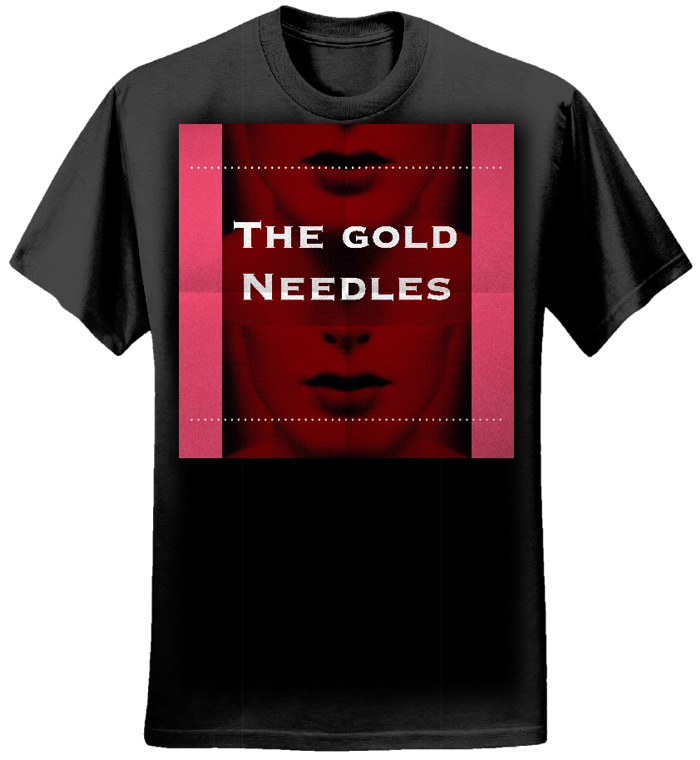 Stereoizer T shirt - THE GOLD NEEDLES