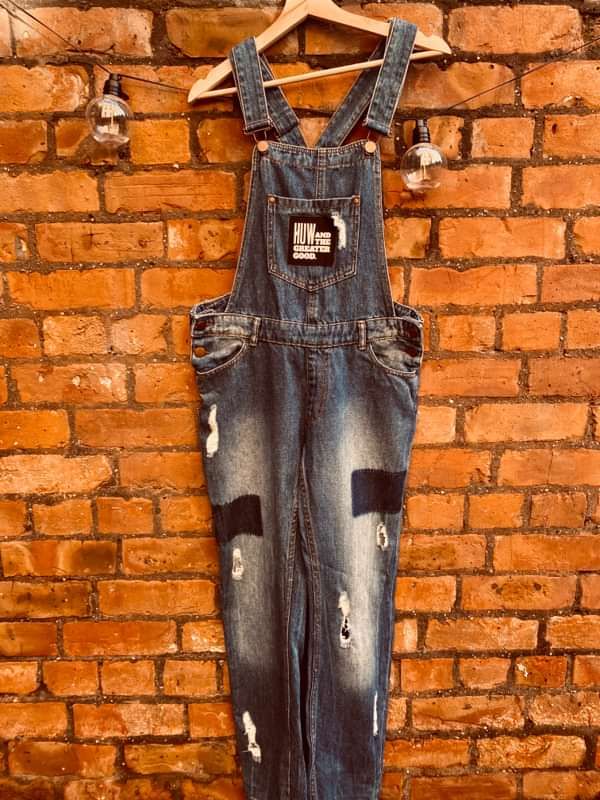 Dungarees - With Patch (Womens) - The Greater Good