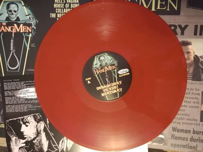 Debauchery In The Mortuary: Limited Coloured Vinyl LP - The Hangmen