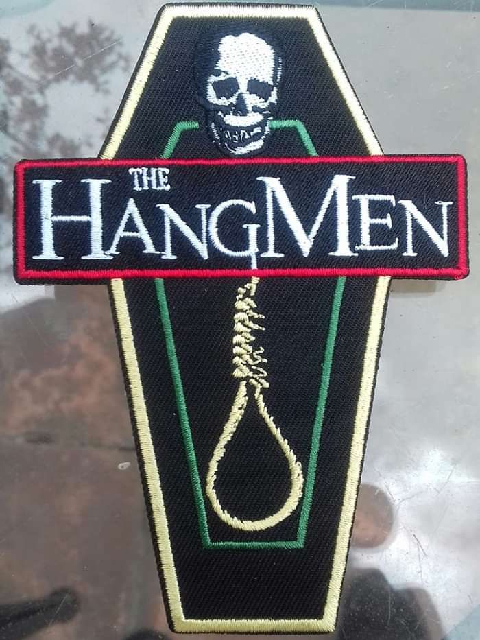 Iron On Embroidered Patch - The Hangmen