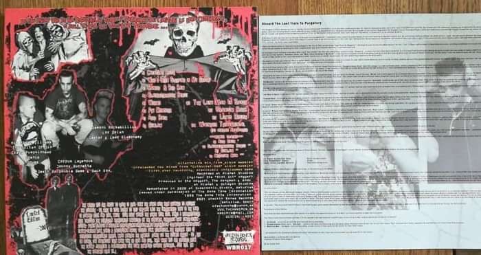Last Train To Purgatory Vinyl LP with Booklet - The Hangmen