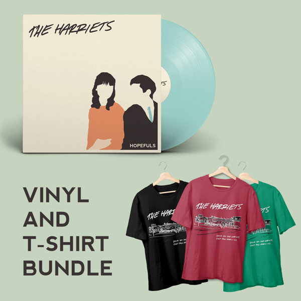 Hopefuls - Vinyl + T-Shirt bundle - The Harriets