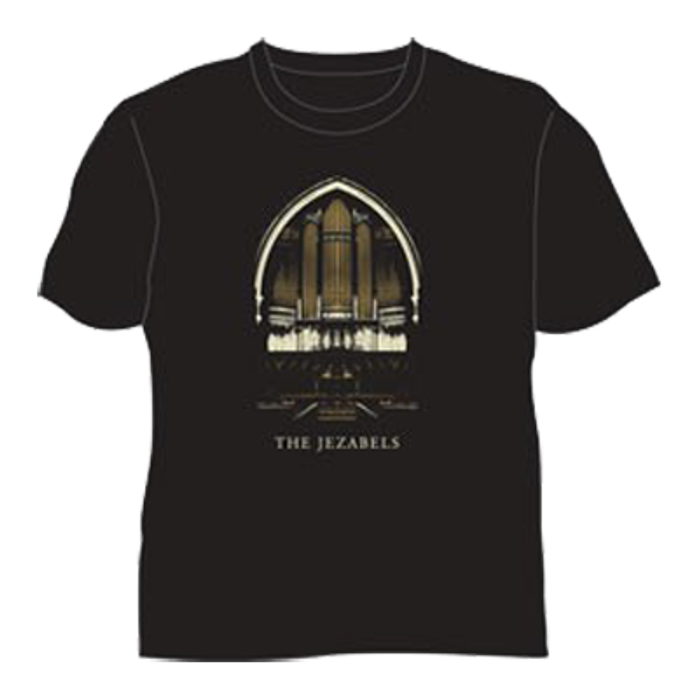 Organ T-Shirt (Black) - The Jezabels