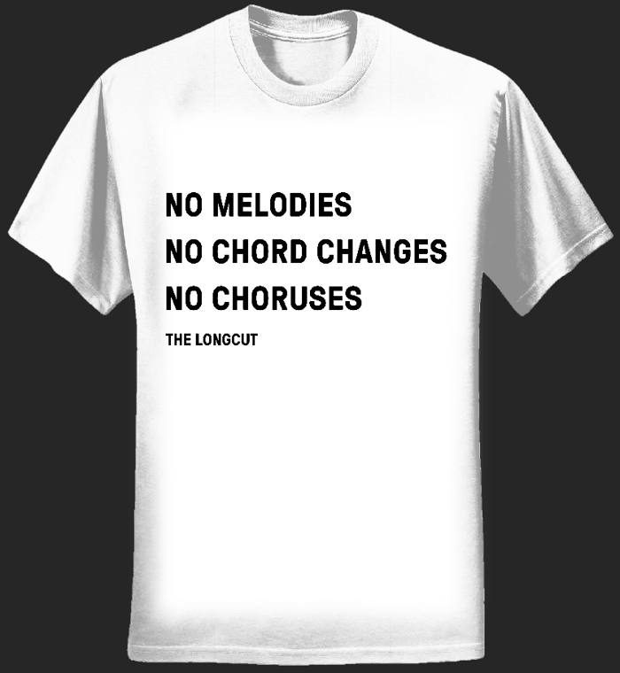 Men's No Chords T-Shirt (White) - The Longcut
