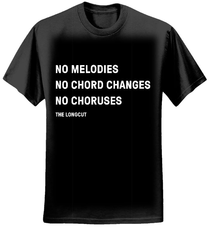 Women's No Chords T-Shirt (Black) - The Longcut
