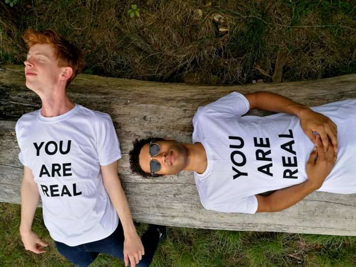 You Are Real - T Shirt - WHITE - Theme Park