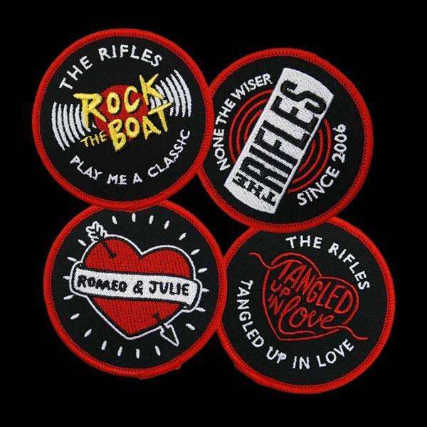 4 Pack Patch Set - The Rifles