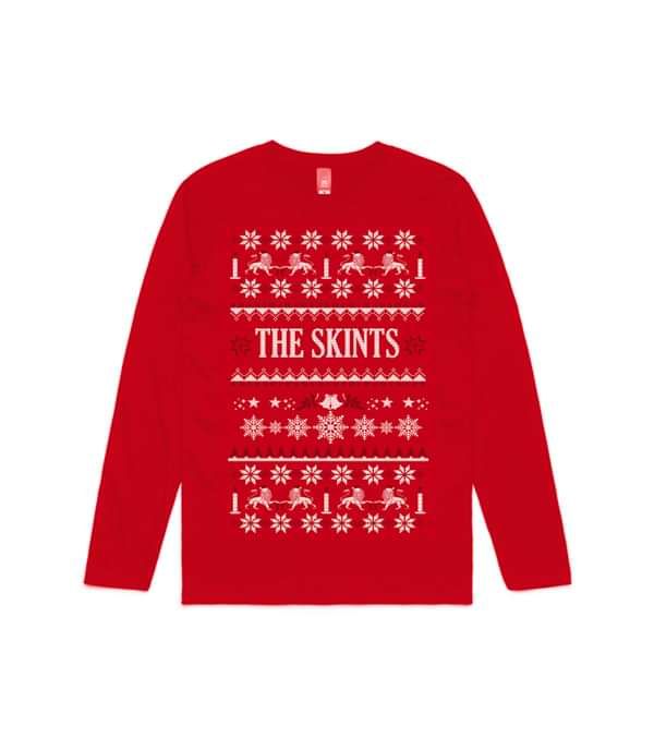 Skinter Winter Sweatshirt Red - The Skints