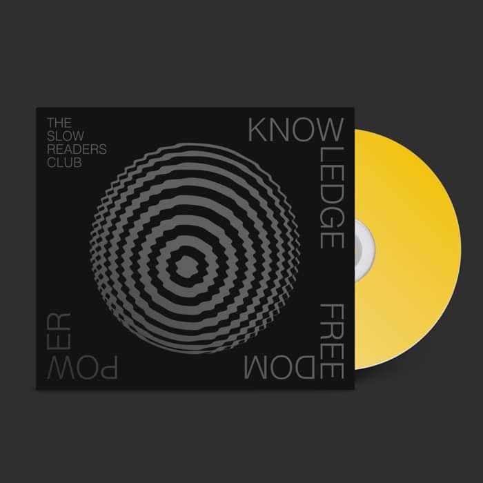 The Slow Readers Club - Knowledge Freedom Power - Black-Out CD - The Slow Readers Club