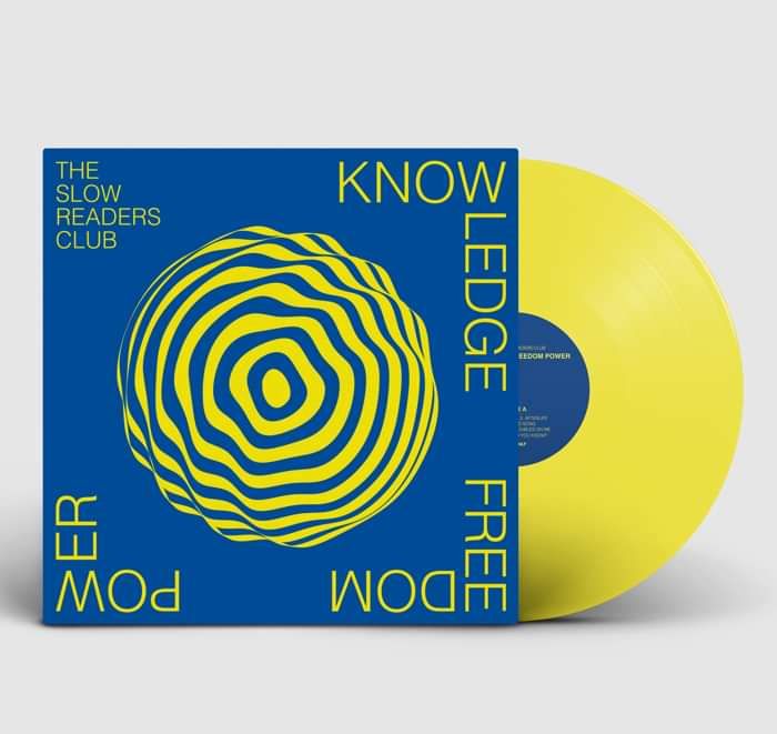 The Slow Readers Club - Knowledge Freedom Power - Transparent Yellow 12" Vinyl (Flipped Edition) - The Slow Readers Club