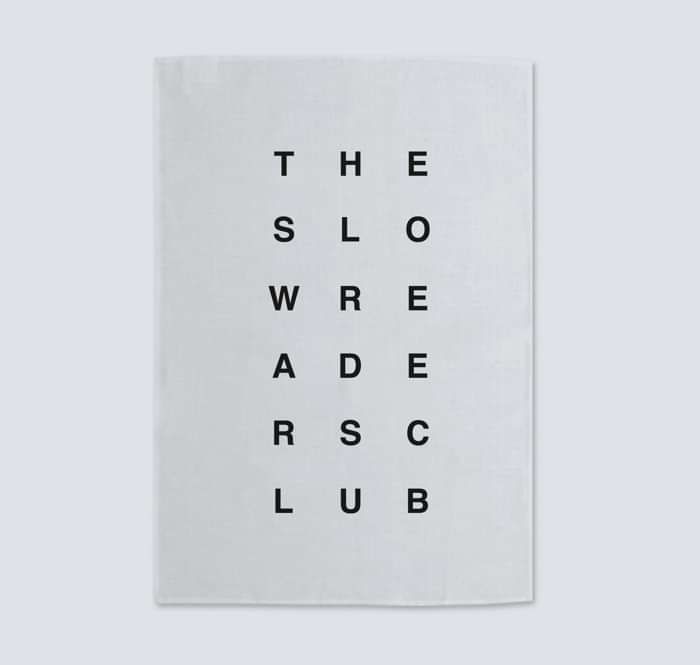 The Slow Readers Club Tea Towel - The Slow Readers Club