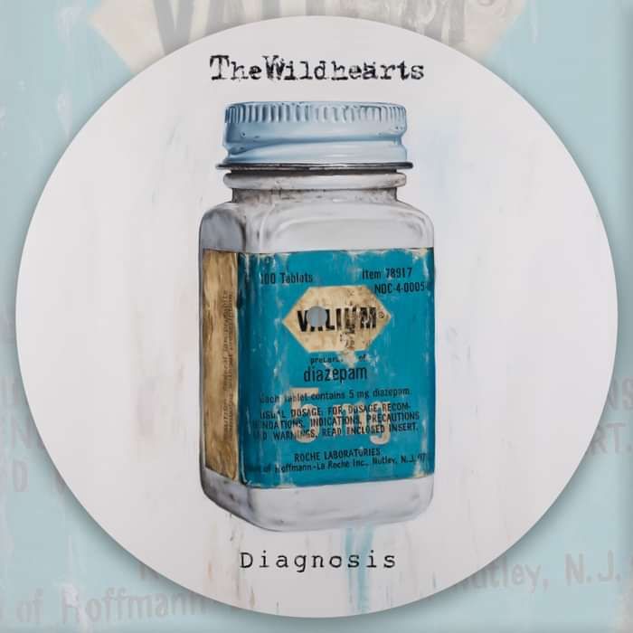 The Wildhearts - 'Diagnosis' Vinyl Slipmat - The Wildhearts