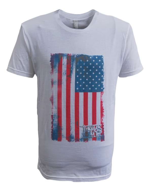 US Flag T-Shirt - Thomas Gold