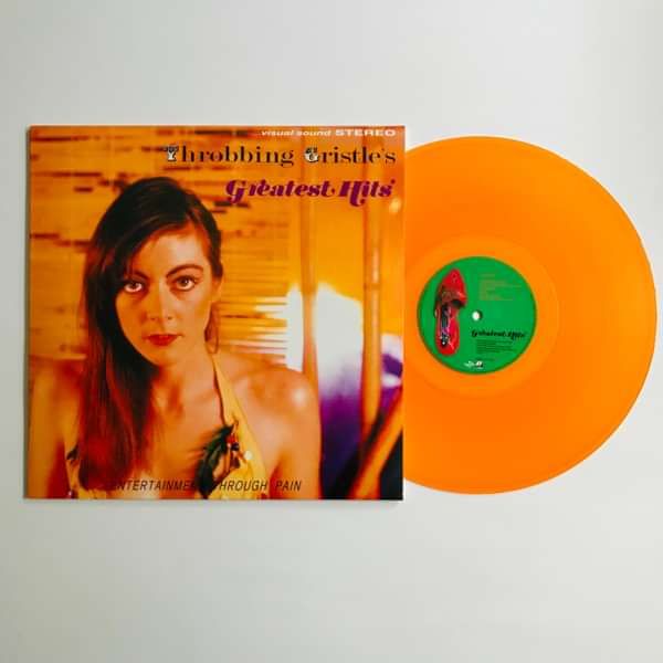 Throbbing Gristle - Throbbing Gristle's Greatest Hits Orange LP - Throbbing Gristle