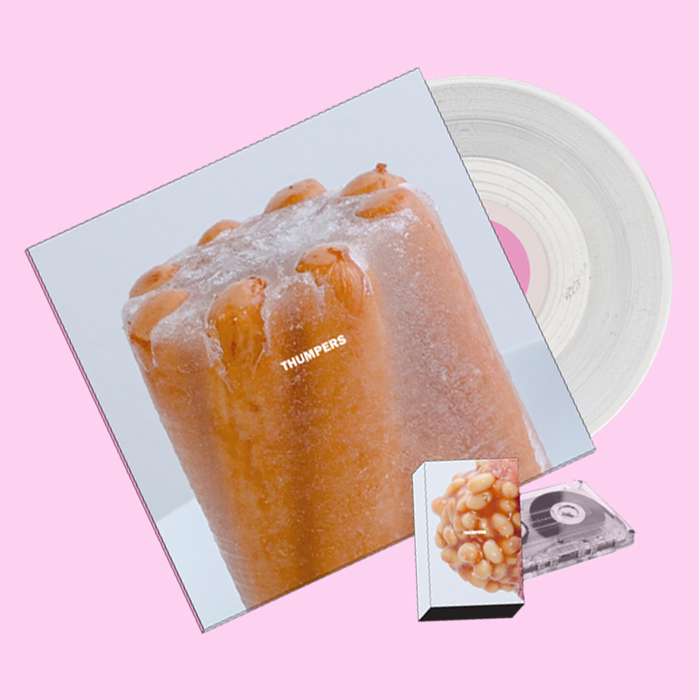WHIPPED & GLAZED [DELUXE EDITION] includes Limited Edition 12" Frozen Vinyl + Signed 4 Song Bonus Cassette Tape + Digital - THUMPERS