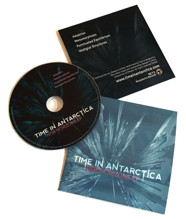 New Horizons CD and Digital download bundle - Time In Antarctica