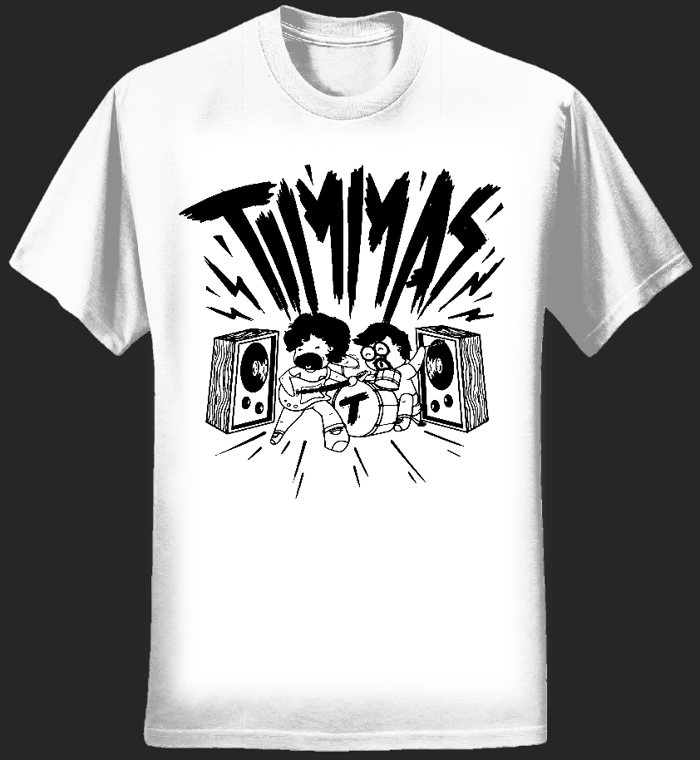 Timmas Character T-Shirt Mens White - Timmas