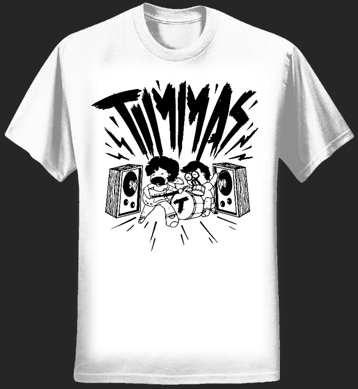 Timmas Character T-Shirt Womens White - Timmas