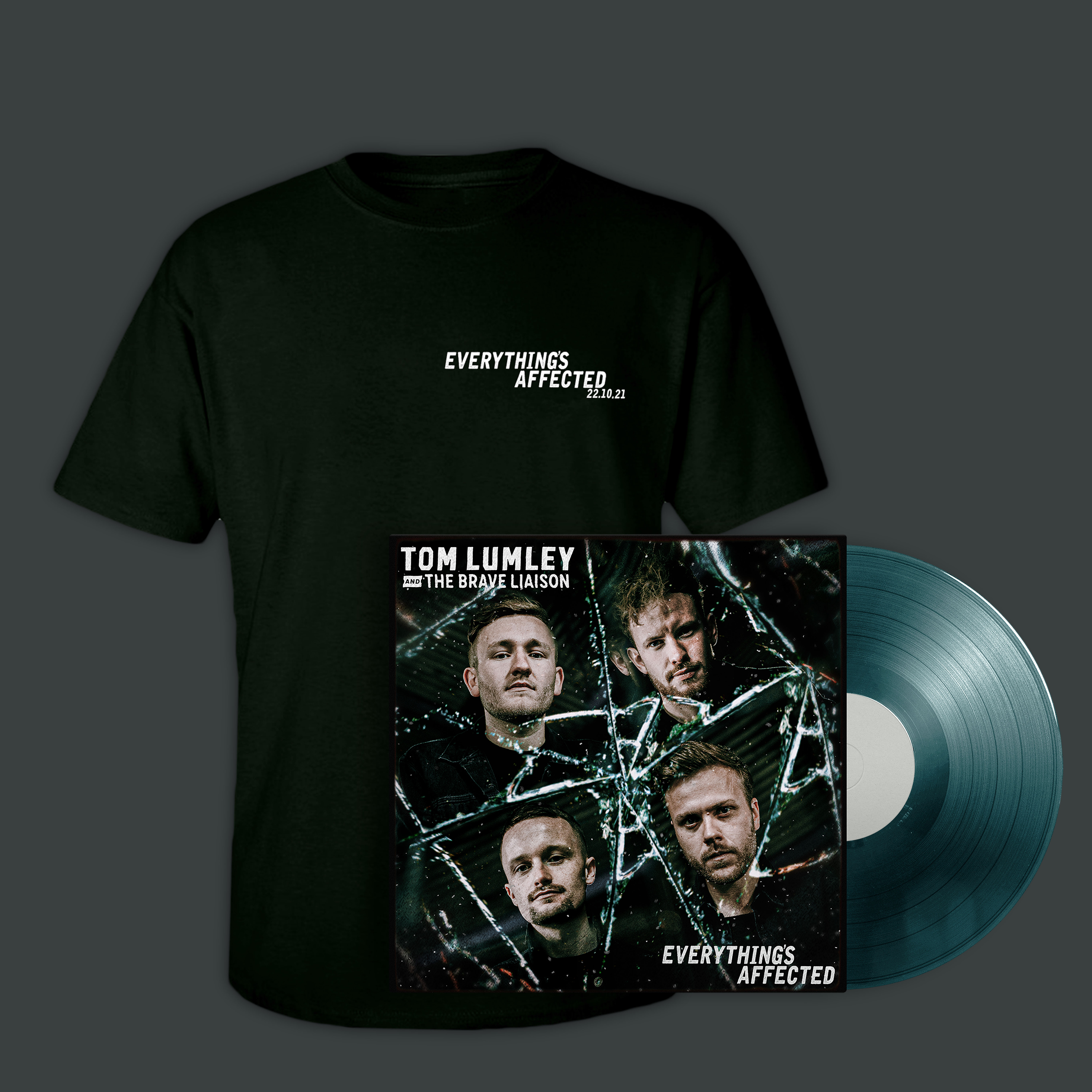 EVERYTHING’S AFFECTED VINYL & T-SHIRT - Tom Lumley and The Brave Liaison