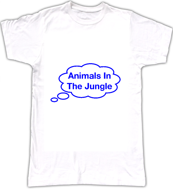 Animals In The Jungle T-Shirt - Tom Vek