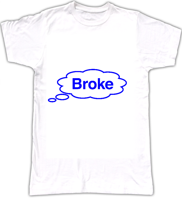 Broke T-shirt - Tom Vek