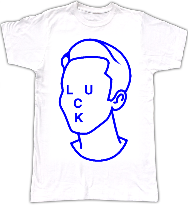 LUCK Head T-Shirt - Tom Vek