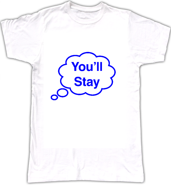 You'll Stay T-shirt - Tom Vek