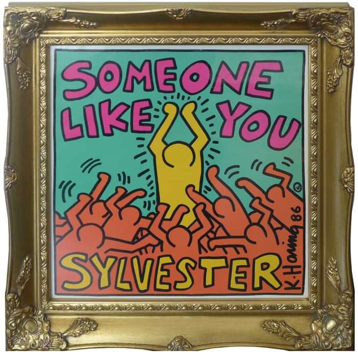 "Someone like you" KEITH HARING (Framed) - DJ Trendy wendy