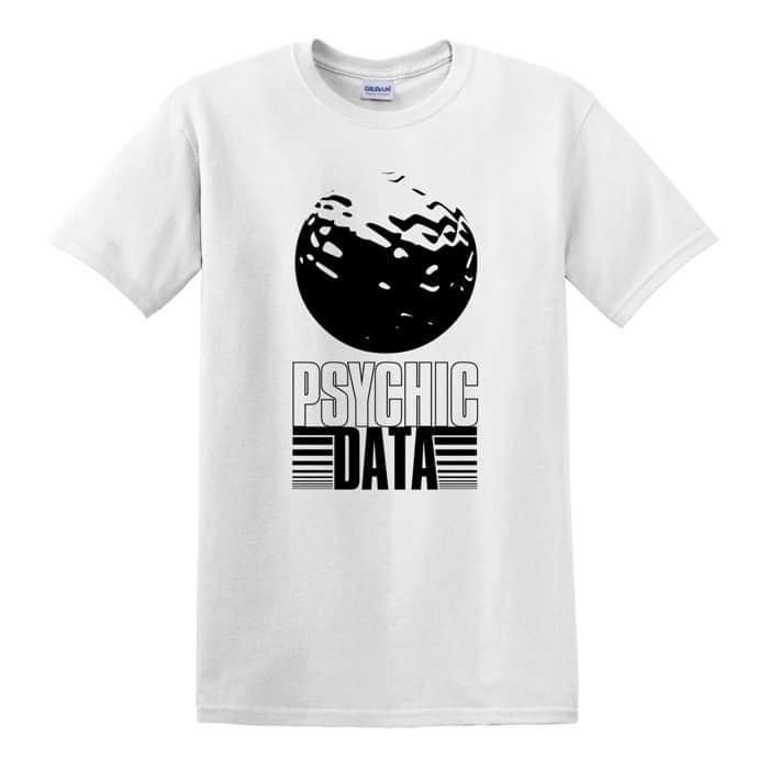 Psychic Data Logo T-Shirt (White) - TVAM