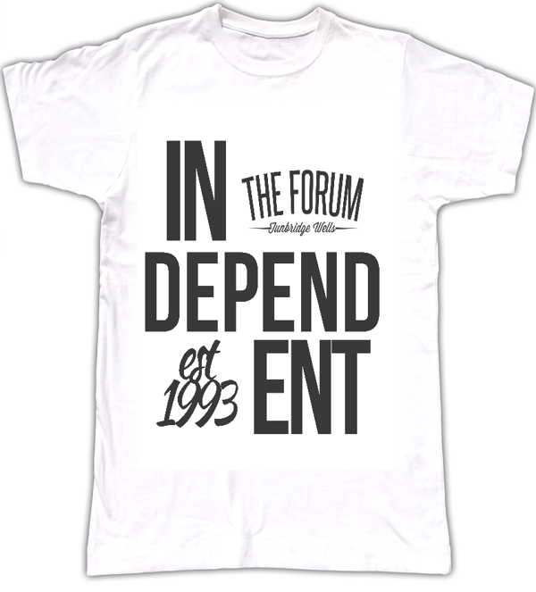 INDEPENDENT VENUE - TSHIRT - Tunbridge Wells Forum
