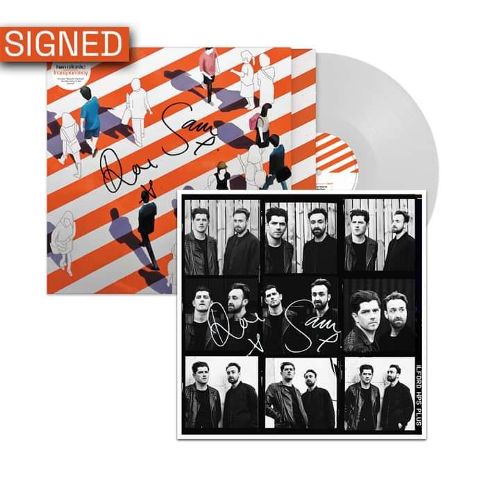 transparency special edition clear vinyl (includes print) - Twin Atlantic