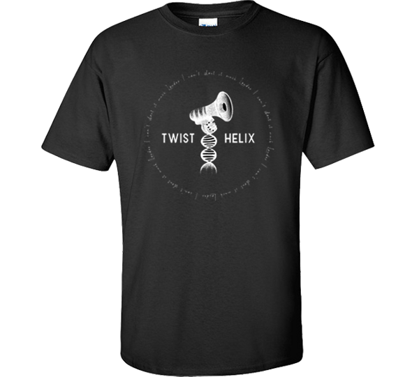 LOUDER tshirt - SOLD OUT - Twist Helix