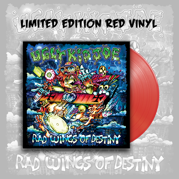 Rad Wings Of Destiny - Red Vinyl (UK Webstore Exclusive) - Ugly Kid Joe