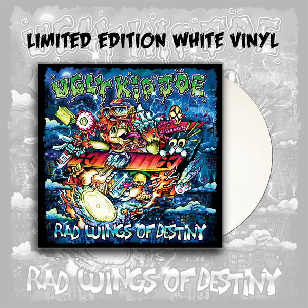 Rad Wings Of Destiny - White Vinyl (UK Webstore Exclusive) - Ugly Kid Joe