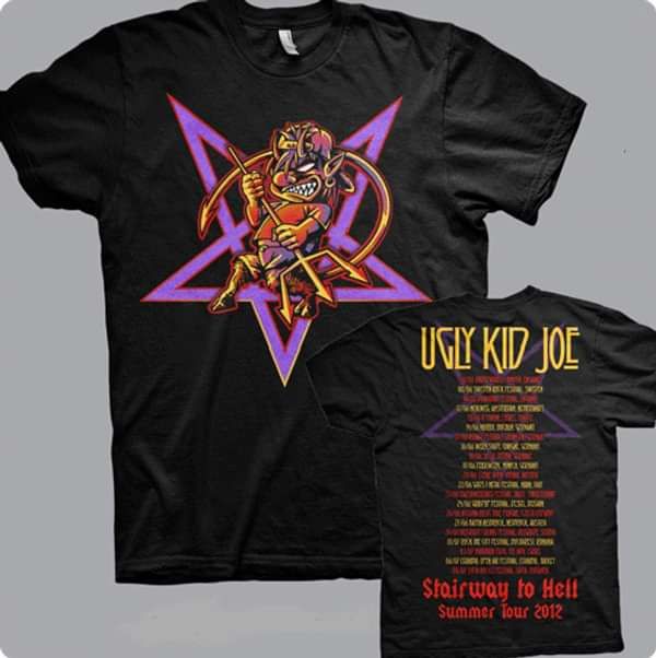 Pentagram Kid Tour Tee - Ugly Kid Joe