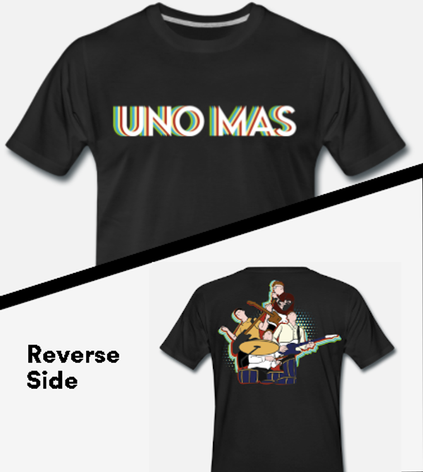 UM 3D Logo Tee (Black) - UNO MAS