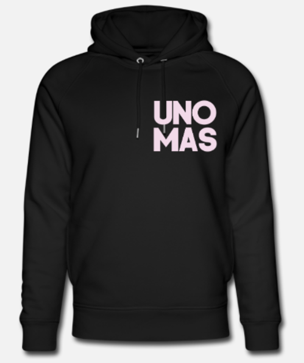 UM Classic Hoodie (Pink logo) - UNO MAS