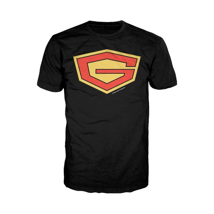 Gatchaman Logo Official Men's T-shirt Black - Urban Species