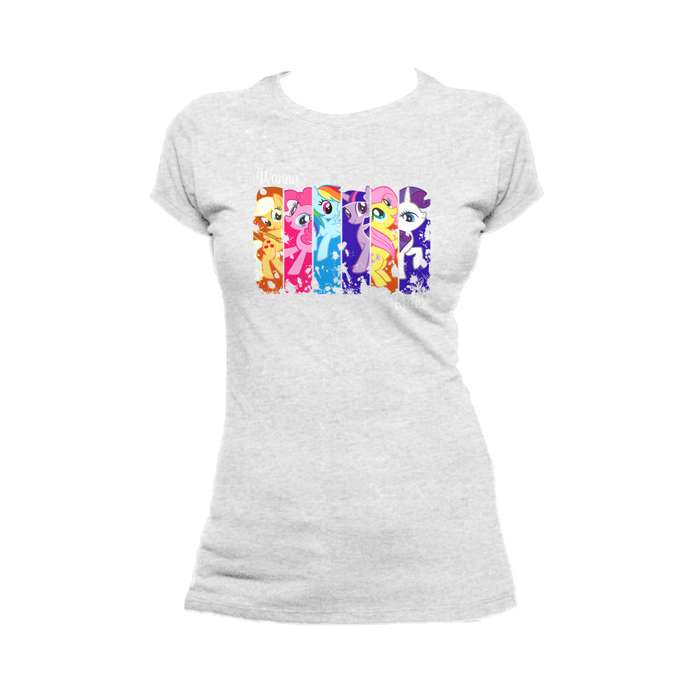 My Little Pony Wanna Ride Official Women's T-shirt (Heather Grey) - Urban Species